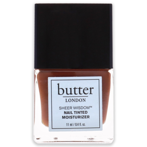 Sheer Wisdom Nail Tinted Moisturizer - Deep by Butter London for Women - 0.4 oz Nail Polish