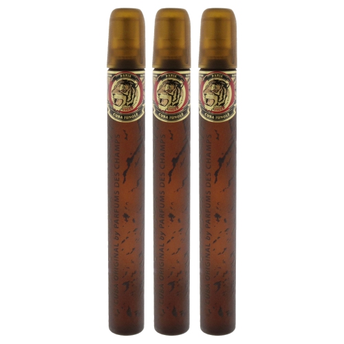 Cuba Jungle Tiger by Cuba for Women - 1.17 oz EDP Spray - Pack of 3