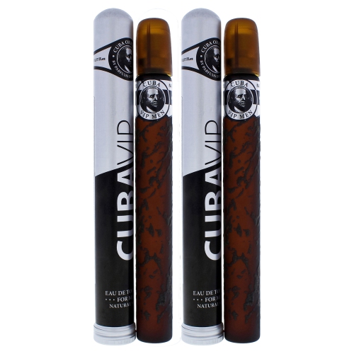 VIP by Cuba for Men - 1.17 oz EDT Spray - Pack of 2
