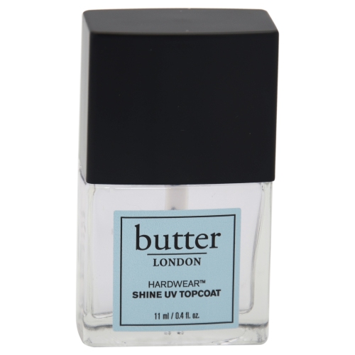 Hardwear Shine UV Topcoat by Butter London for Women - 0.4 oz Nail Polish