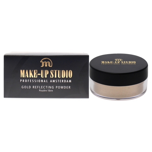 MAKE-UP STUDIO  Reflecting Powder Highlighter - Natural By for Women - 0.52 OZ Highlighter In Gold