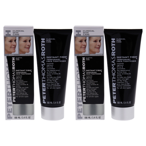 PETER THOMAS ROTH  Instant Firmx Temporary Face Tightener By for Unisex - 3.4 OZ Cream - Pack Of 2