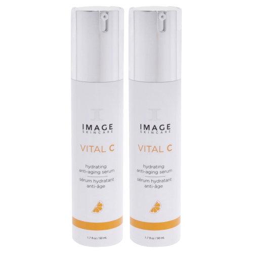 Vital C Hydrating Anti Age Serum by Image for Unisex - 1.7 oz Serum - Pack of 2