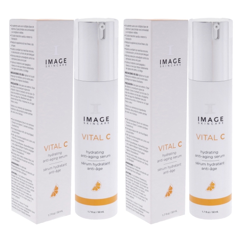 Vital C Hydrating Anti Age Serum by Image for Unisex - 1.7 oz Serum - Pack of 2