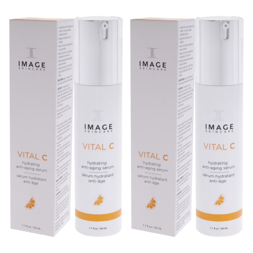 Vital C Hydrating Anti Age Serum by Image for Unisex - 1.7 oz Serum - Pack of 2