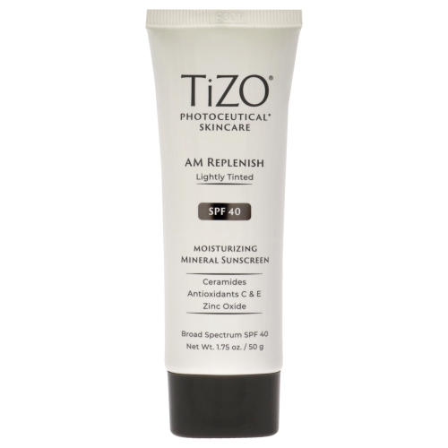 Photoceutical AM Replenish SPF 40 - Lightly Tinted by Tizo for Unisex - 1.75 oz Sunscreen