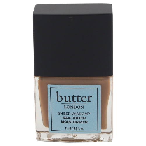 Sheer Wisdom Nail Tinted Moisturizer - Medium by Butter London for Women - 0.4 oz Nail Lacquer