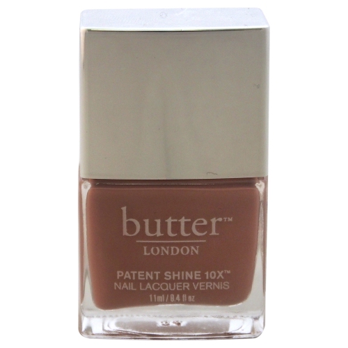 Patent Shine 10X Nail Lacquer - Mums The Word by Butter London for Women - 0.4 oz Nail Lacquer