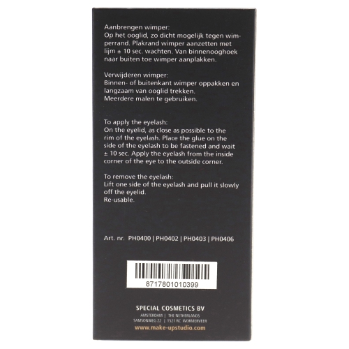 Eyelashes - 18 by Make-Up Studio for Women - 1 Pair Eyelashes