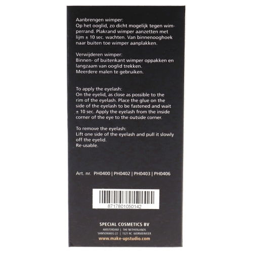 Eyelashes - 25 by Make-Up Studio for Women - 1 Pair Eyelashes