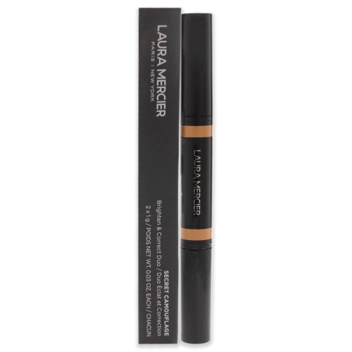 LAURA MERCIER  Secret Camouflage Concealer Duo Stick - 3N Medium With Neutral Undertones By for Women - 0.06 OZ Concealer I love this bright and correct
