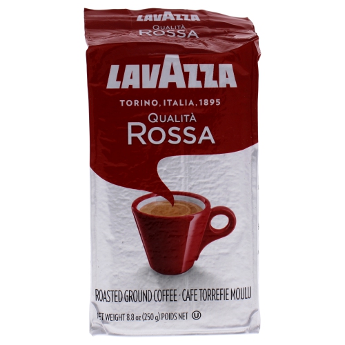 Qualita Rossa Roast Ground Coffee by Lavazza for Unisex - 8.8 oz Coffee