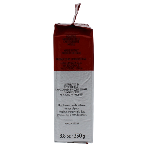Qualita Rossa Roast Ground Coffee by Lavazza for Unisex - 8.8 oz Coffee