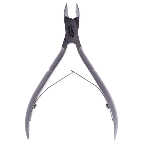 Cuticle Nipper Double Spring - Half Jaw by Satin Edge for Unisex - 4 Inch Nippers