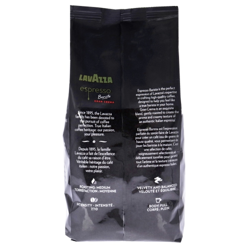 LEspresso Gran Crema Roast Whole Bean Coffee by Lavazza for Unisex - 35.2 oz Coffee