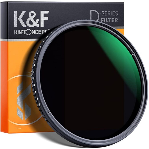 67mm Variable Neutral Density ND8-ND2000 ND Filter for camera Lenses with Multi-Resistant Coating,
