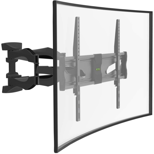 A-Z ELECTRONICS  Tv Wall Mount Bracket Full Motion Tv Mount With Dual Swivel Articulating Arms Extension Tilt Rotation