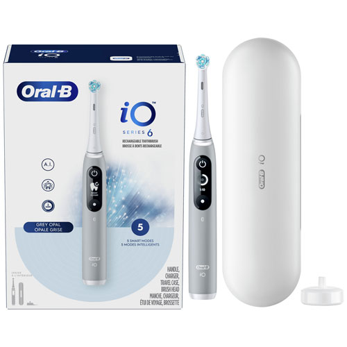 Oral-B iO Series 9 Smart Electric Toothbrush - Rose Quartz