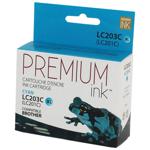Premium Ink Cyan Ink Cartridge Compatible with Brother