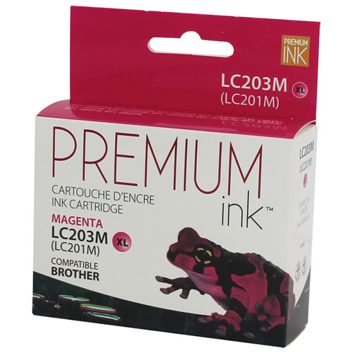 Cartouche d'encre magenta Premium Ink compatible avec Brother