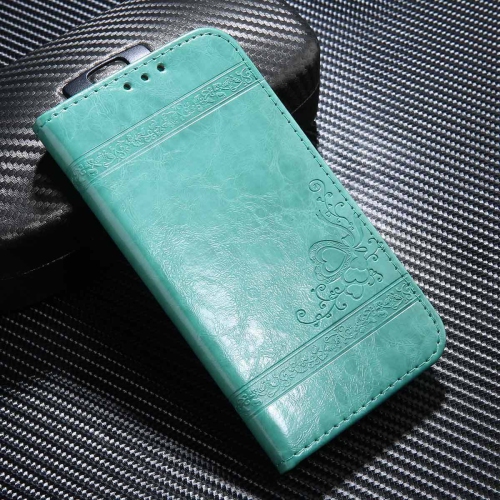 DORNA  Leather Magnetic Wallet Case With Card Slots Kickstand Magnetic Closure Shockproof Flip Folio Book Case Cover for Iphone 12 Pro Max -Mint