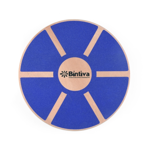 Bintiva Wood Balance Board for Fitness Rehab Balance and Stability Training