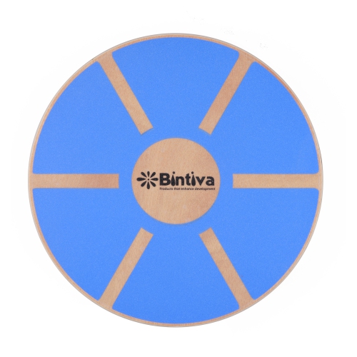 BINTIVA  Wood Balance Board for Fitness Rehab Balance And Stability Training