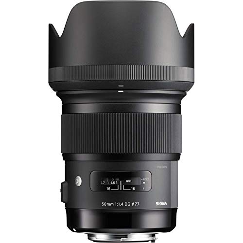 Sigma 50mm f/1.4 DG HSM Art Lens for Nikon F Deluxe Bundle