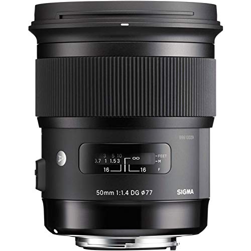 Sigma 50mm f/1.4 DG HSM Art Lens for Nikon F Deluxe Bundle