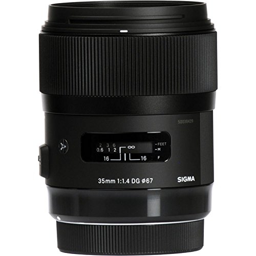 Sigma 35mm f/1.4 DG HSM Art Lens for Nikon F Standard Bundle
