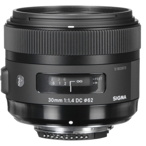Sigma 30mm f/1.4 DC HSM Art Lens for Nikon F Bundle
