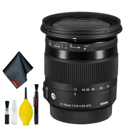 Sigma 17-70mm f/2.8-4 DC Macro OS HSM Lens for Canon EF (Intl