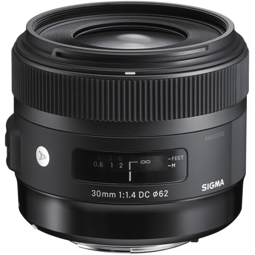 Sigma 30mm f/1.4 DC HSM Art Lens for Canon EF Bundle