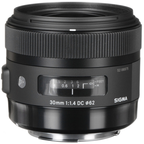 Sigma 30mm f/1.4 DC HSM Art Lens for Canon EF Bundle