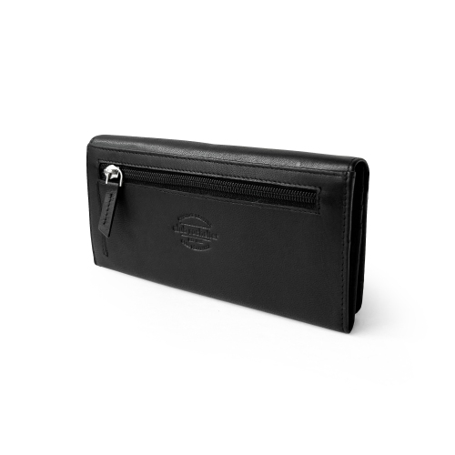 Club Rochelier Expander Clutch Wallet Black