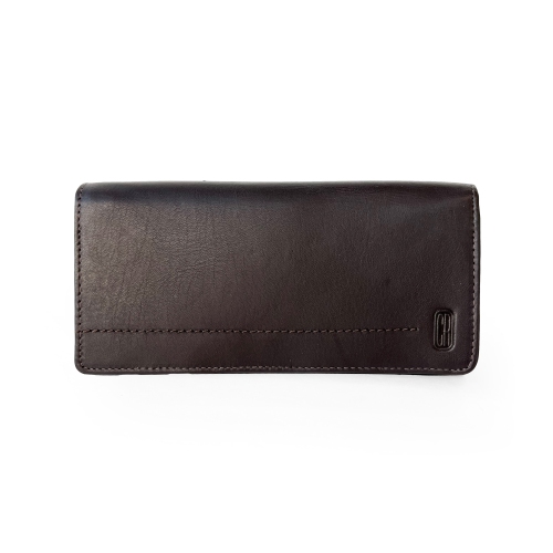 CLUB ROCHELIER  Expander Clutch Wallet In Brown