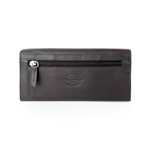 Club Rochelier Expander Clutch Wallet Brown