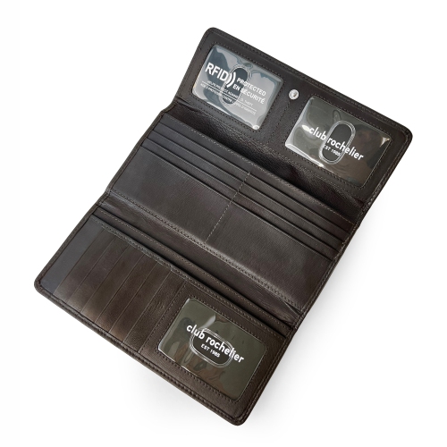 Club Rochelier Ladies' Slimfold Wallet Brown