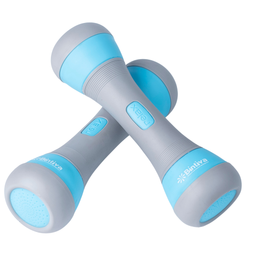 Adjustable Weight Hand Dumbbell Weights - Non Slip Pair Adjusts From 2.2 -4.4 LBs Per Dumbbell - Great for Home Gyms