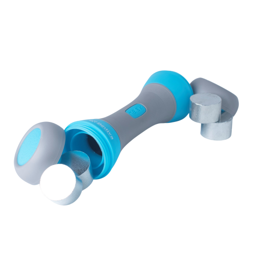 Adjustable Weight Hand Dumbbell Weights - Non Slip Pair Adjusts From 2.2 -4.4 LBs Per Dumbbell - Great for Home Gyms