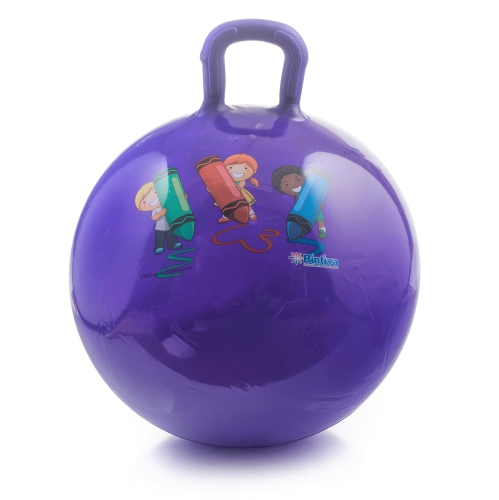 Hippity Hop 45 cm / 18 Inch Diameter Including Free Foot Pump, for Children Ages 3-6 Space Hopper, Hop Ball Bouncing Toy