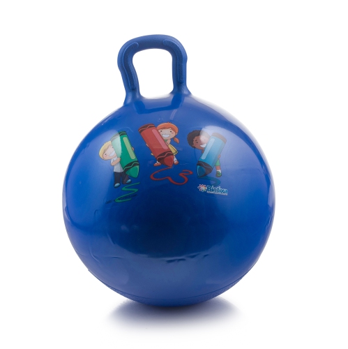 Hippity Hop 45 cm / 18 Inch Diameter Including Free Foot Pump, for Children Ages 3-6 Space Hopper, Hop Ball Bouncing Toy