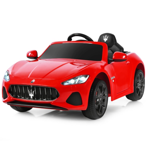 Gymax 12V Kids Ride On Car Licensed Maserati GranCabrio w/Remote Control & Music