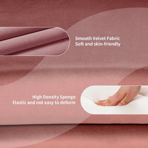 Gymax Set of 2 Modern Velvet Chair Height Adjustable Bar Stool 360° Swivel