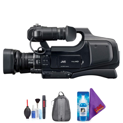 JVC GY-HM70U HD Camcorder + Pro Accessories Bundle