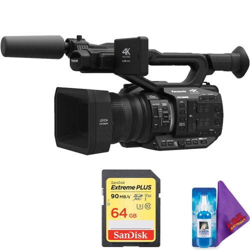 Panasonic AG-UX90 4K/HD Professional Camcorder + Pro Memory Card