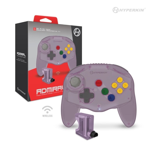 Manette Bluetooth Admiral Premium de Hyperkin pour N64®