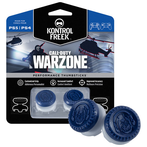KontrolFreek Call of Duty: Warzone 4-Prong Thumbsticks for PS4 & PS5