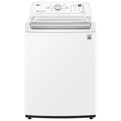 LG 5.8 Cu. Ft. High Efficiency Top Load Washer - White - Open Box - Perfect Condition