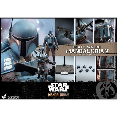 Star Wars The Mandalorian 12 Inch Action Figure 1/6 Scale - Death Watch Mandalorian Hot Toys 907141